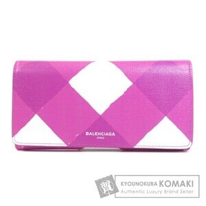 Balenciaga Essen Money Long Wallet Leather